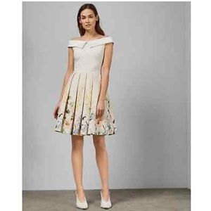 Ted Baker Women's Pink Oceanne Elegant - Print Dress